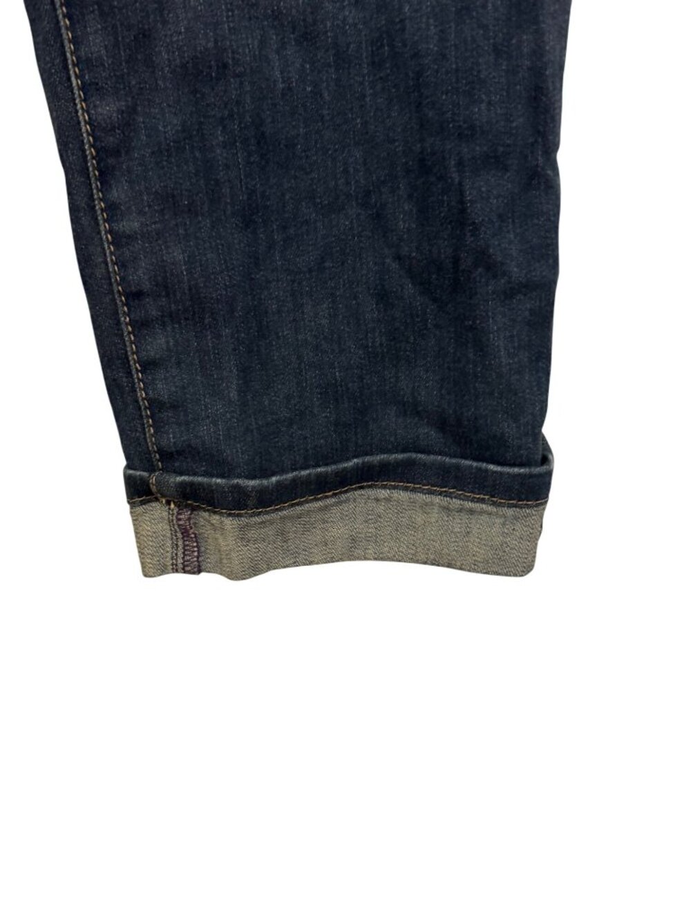 NYDJ Womens Denim Capri Jeans Size 10 Dark Wash Mid Rise - Picture 6 of 7